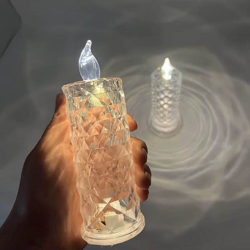 Bougies Jésus-Christ, lampe LED, photophore romantique