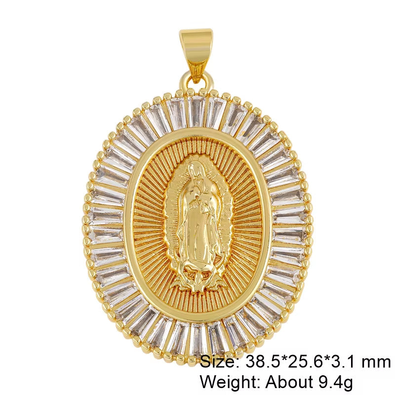 Pendentif Sainte Vierge Marie et Jésus