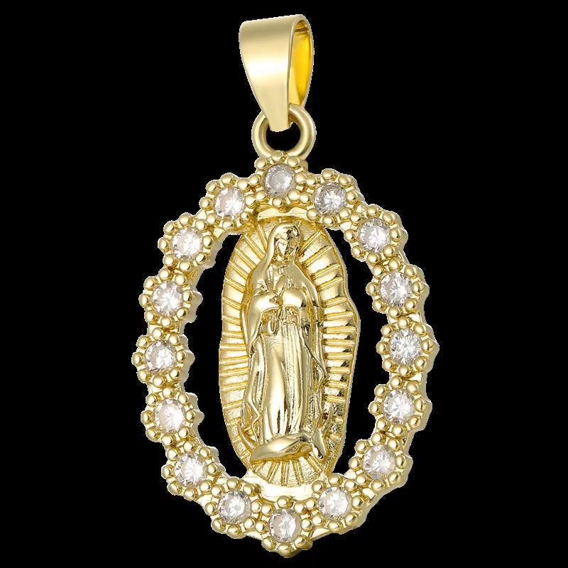 Pendentif Sainte Vierge Marie et Jésus