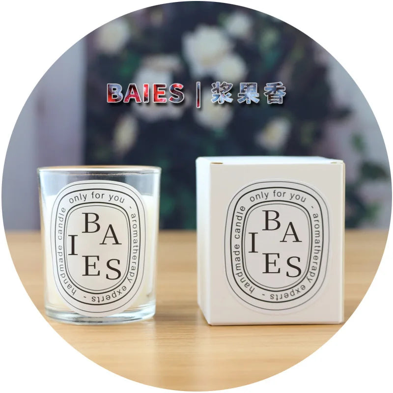 Bougie d'aromathérapie multicolore, cadeau