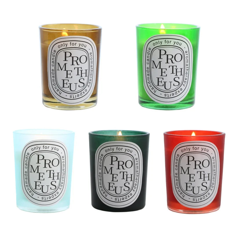 Bougie d'aromathérapie multicolore, cadeau