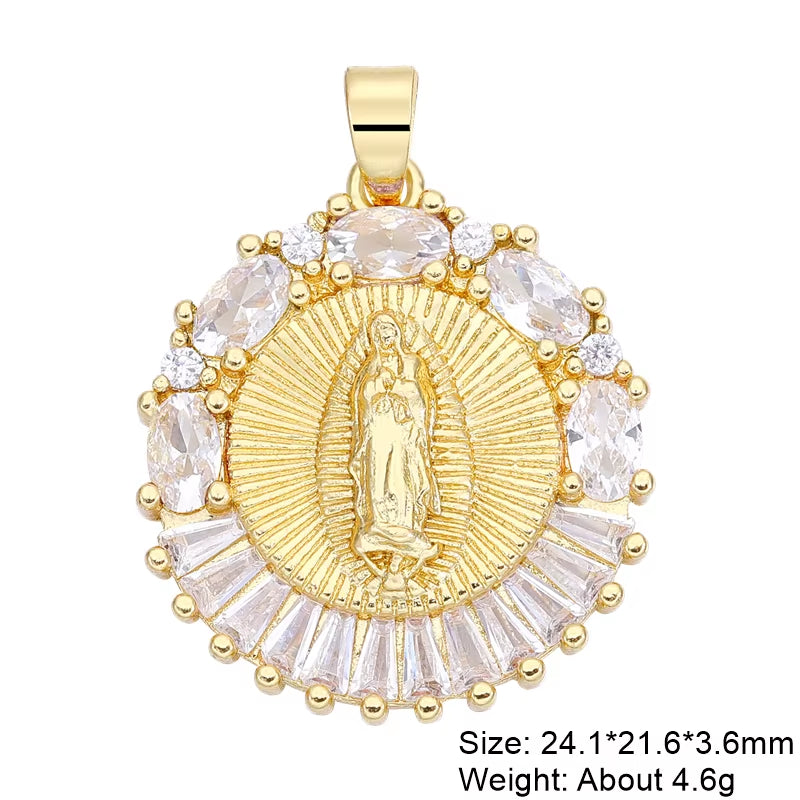 Pendentif Sainte Vierge Marie et Jésus