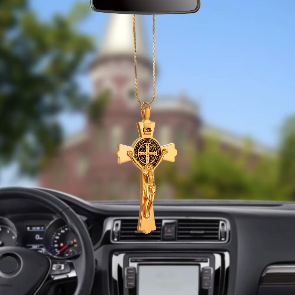 Pendentif de voiture, Jésus