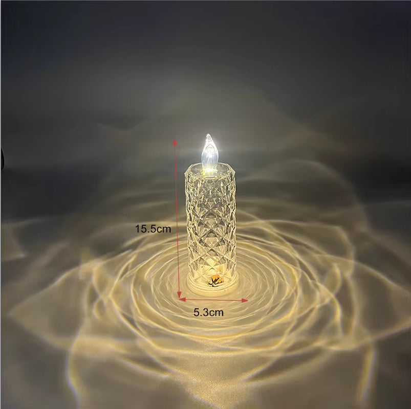 Bougies Jésus-Christ, lampe LED, photophore romantique