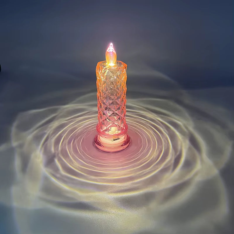 Bougies Jésus-Christ, lampe LED, photophore romantique