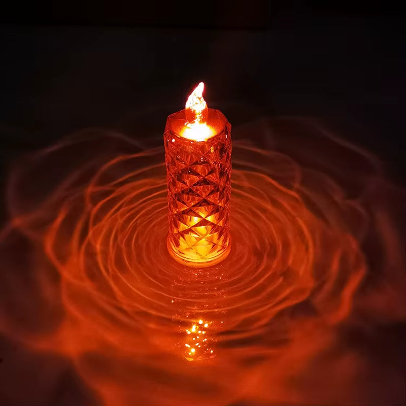 Bougies Jésus-Christ, lampe LED, photophore romantique