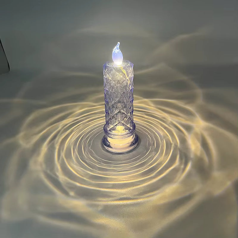 Bougies Jésus-Christ, lampe LED, photophore romantique